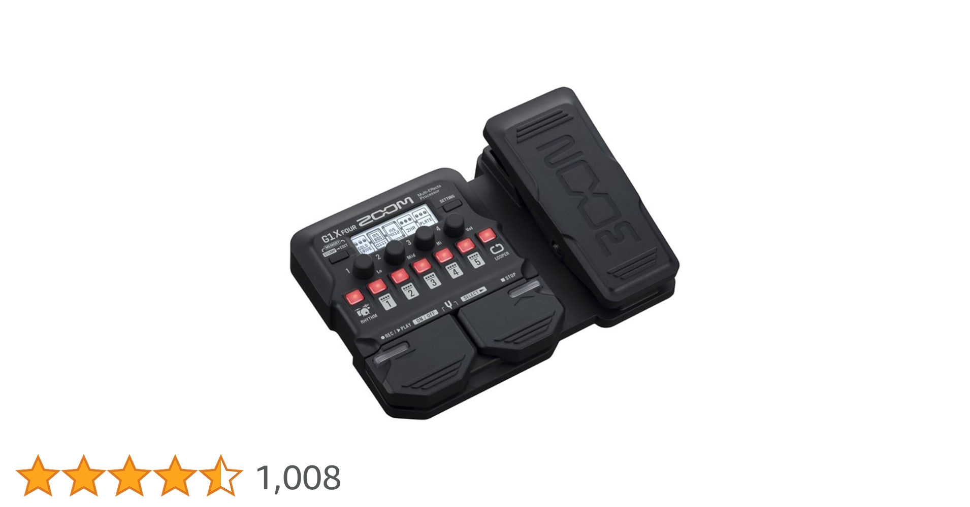 Amazon.co.jp: ZOOM ズーム G1X FOUR ギター用マルチエフェクター